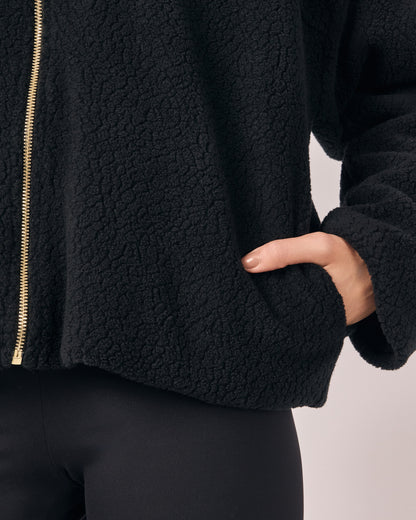 Casaco Sherpa - Preto