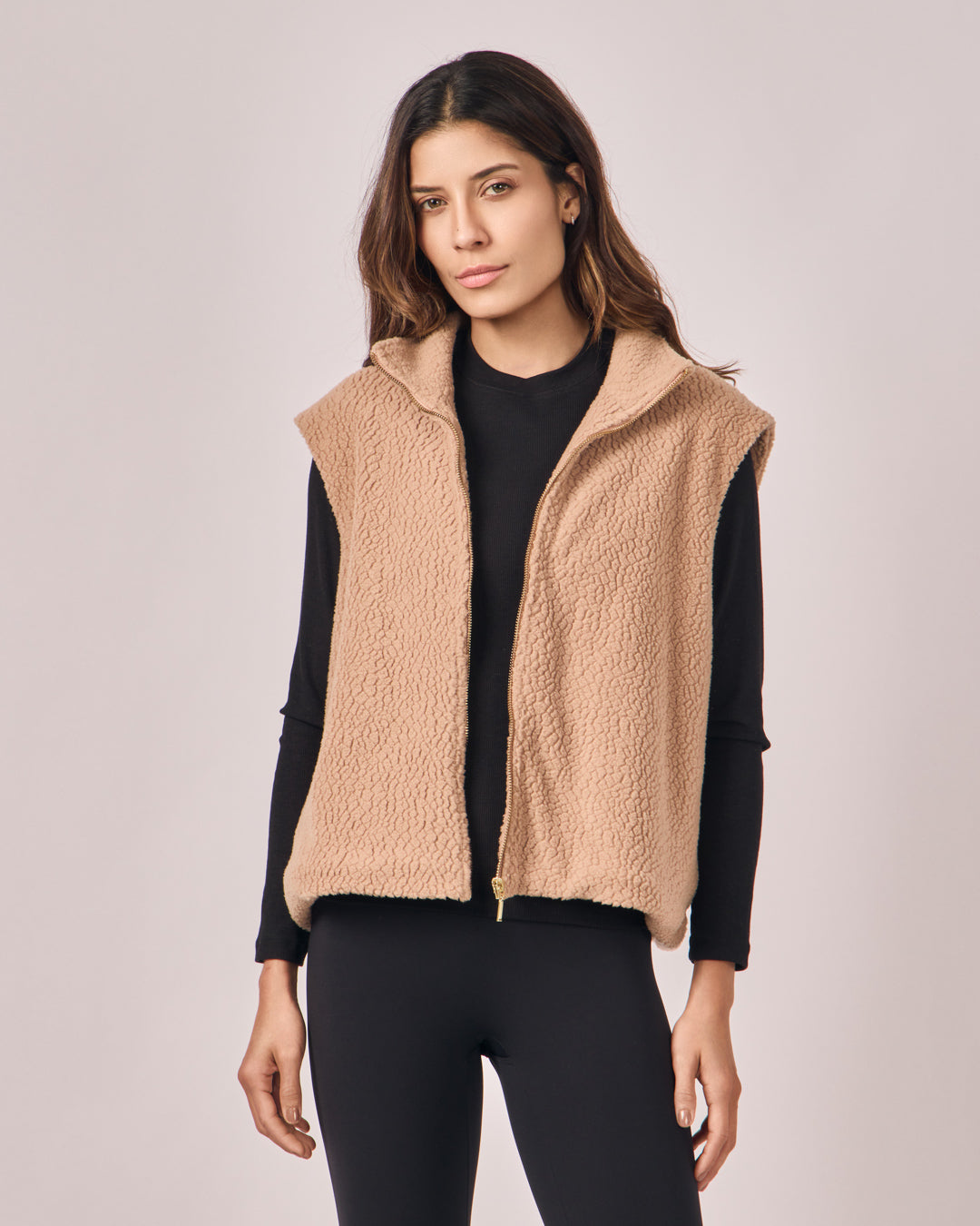 Colete Sherpa - Bege