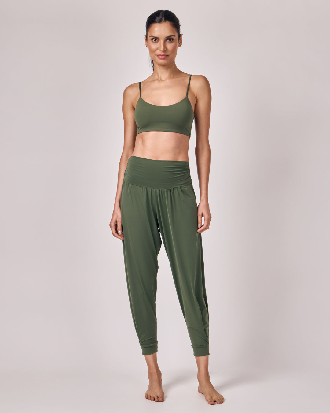 Calça Yogi Punho - Eucalipto