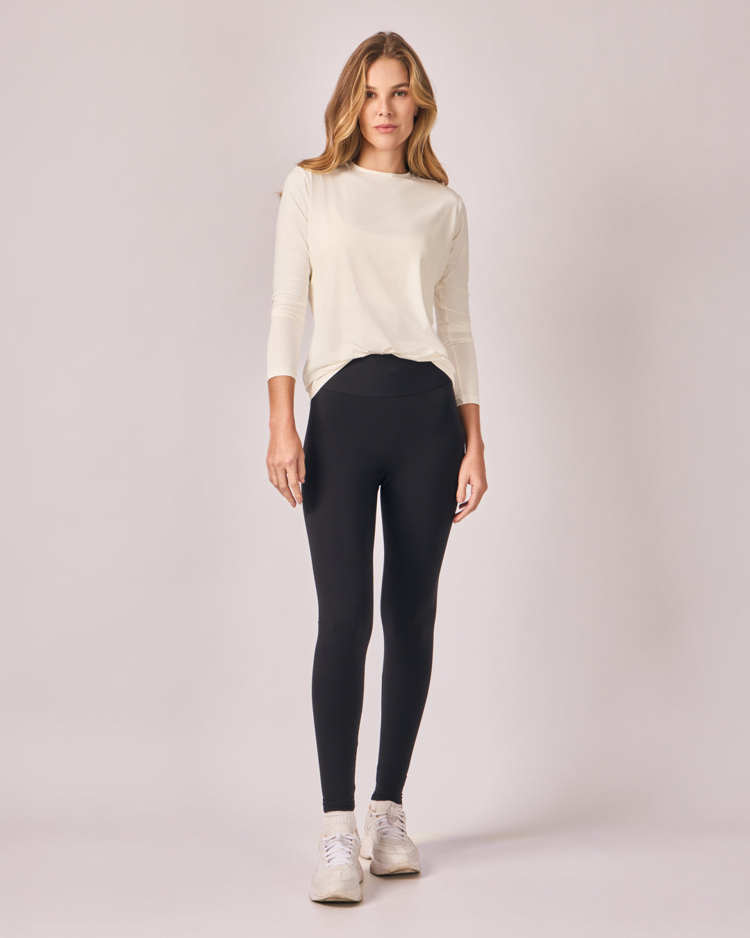 Blusa Manga Longa UV - Off White