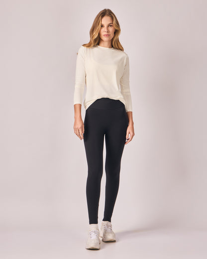 Blusa Manga Longa UV - Off White