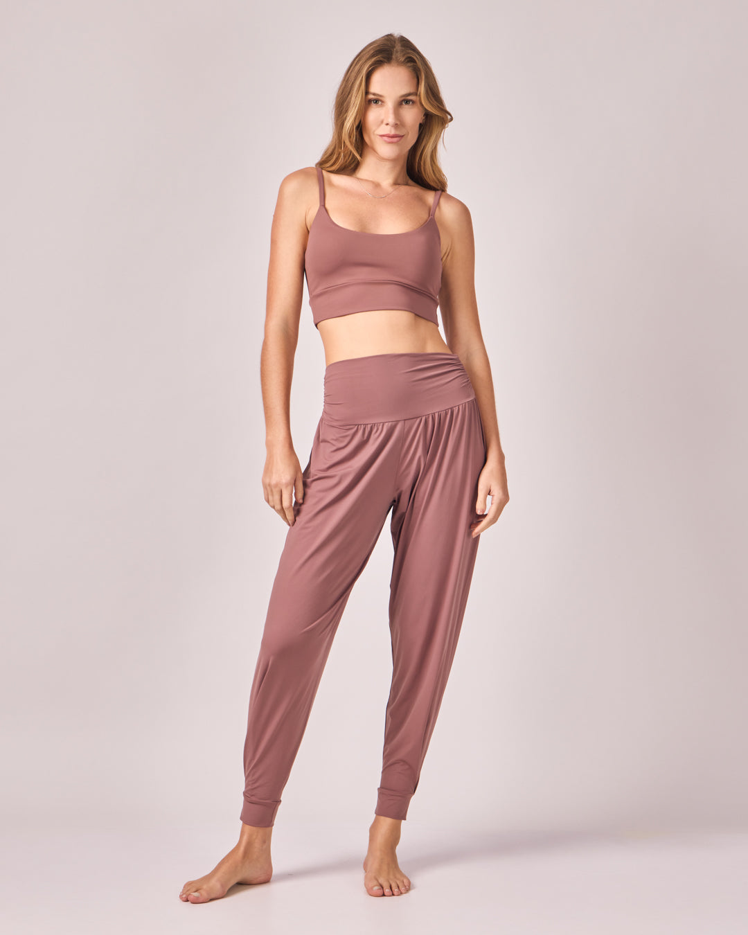 Calça Yogi Punho - Mauve