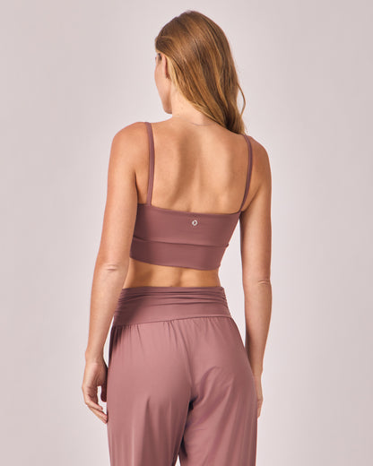 Top Alcinha - Mauve