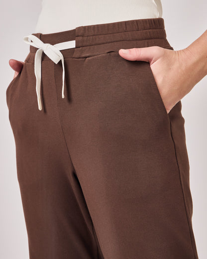 Calça Jogger Casual - Café Torrado