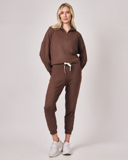 Calça Jogger Casual - Café Torrado
