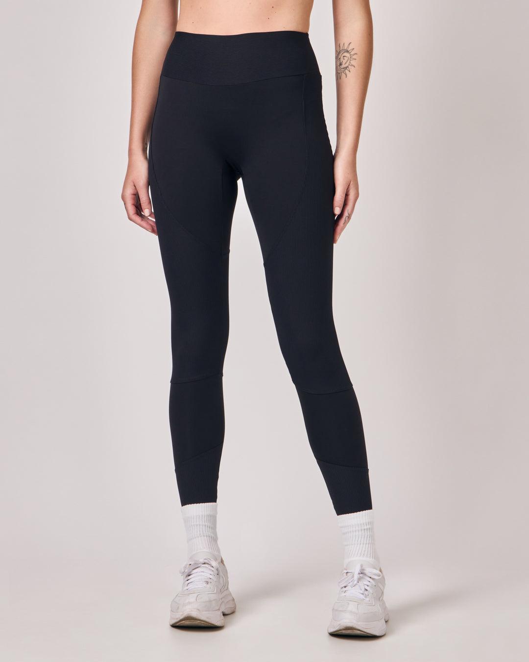 Calça Legging Rib - Preto