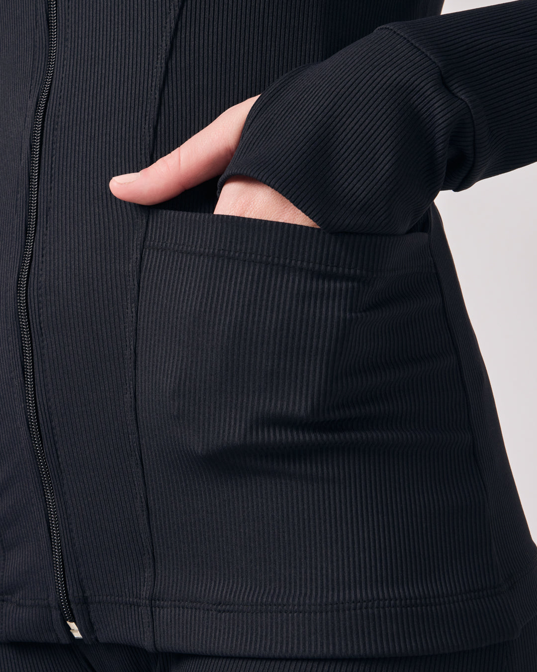 Jaqueta Performance Rib - Preto