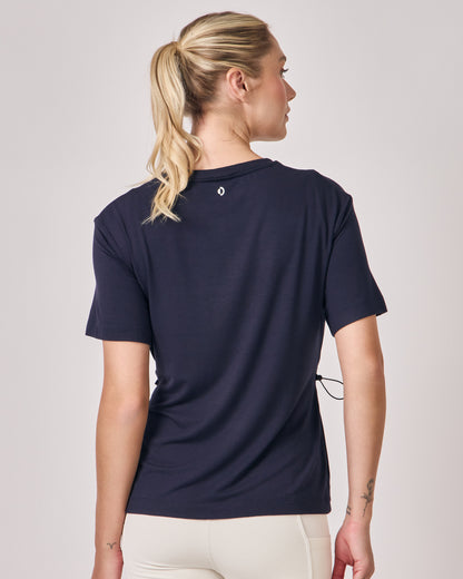 Blusa Regulador Modal - Azul Marinho