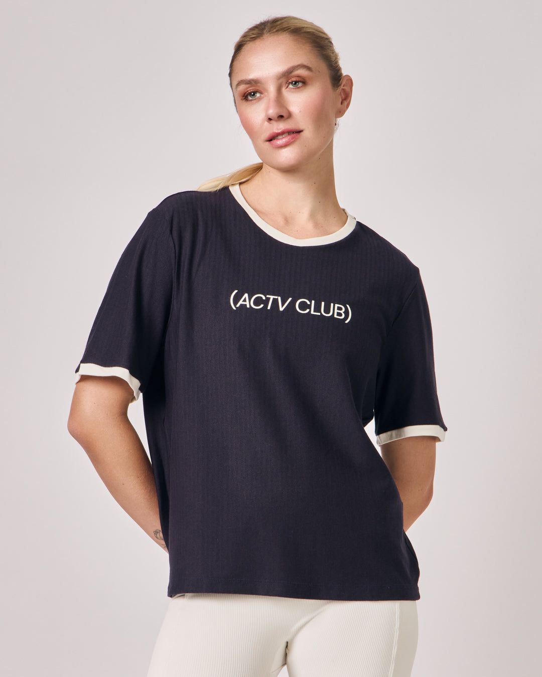 Blusa ACTV CLUB - Azul Marinho