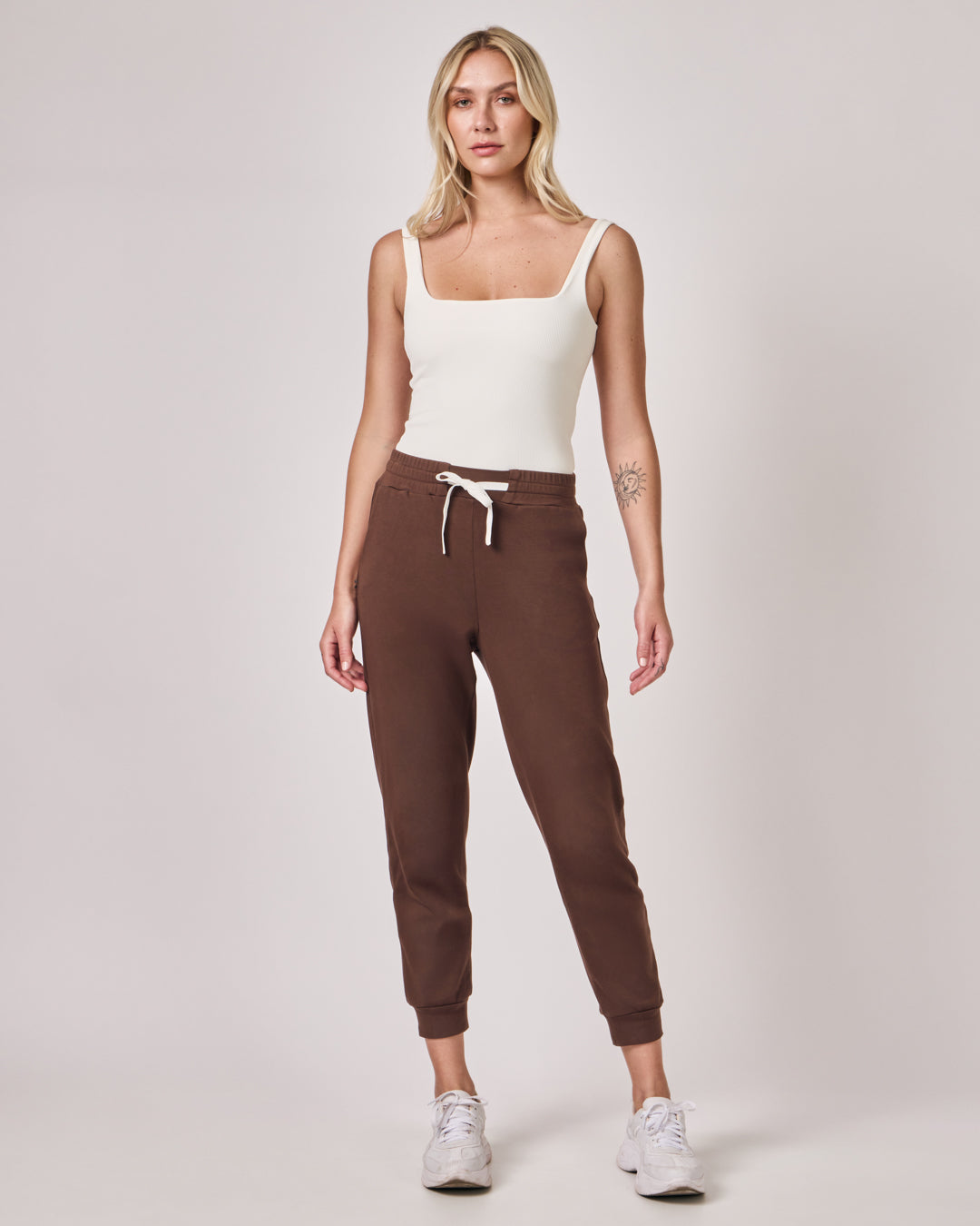 Calça Jogger Casual - Café Torrado