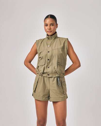 Colete Outdoor - Verde Militar
