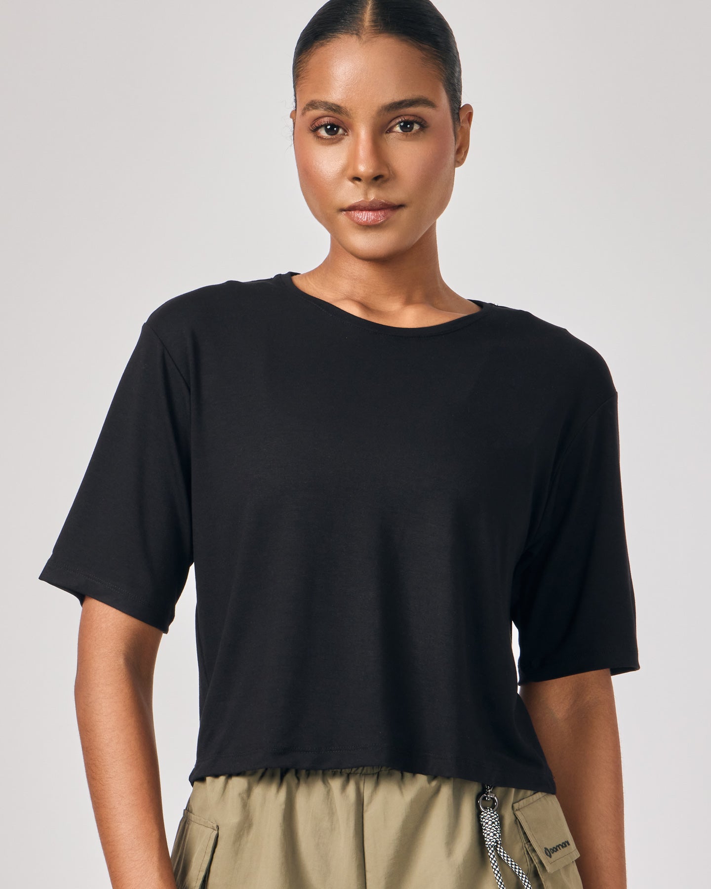 Cropped Modal Alongado - Preto