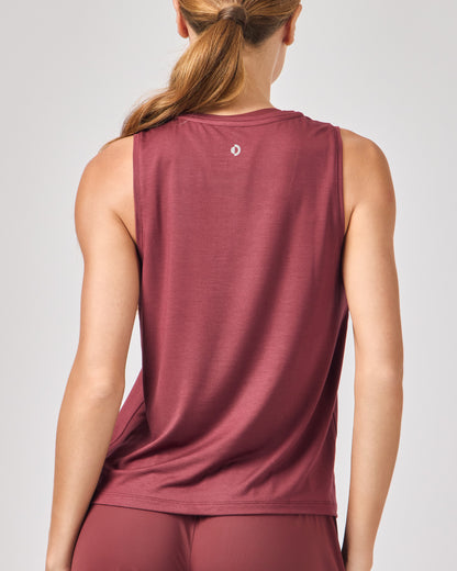 Regata Modal Alongada - Merlot