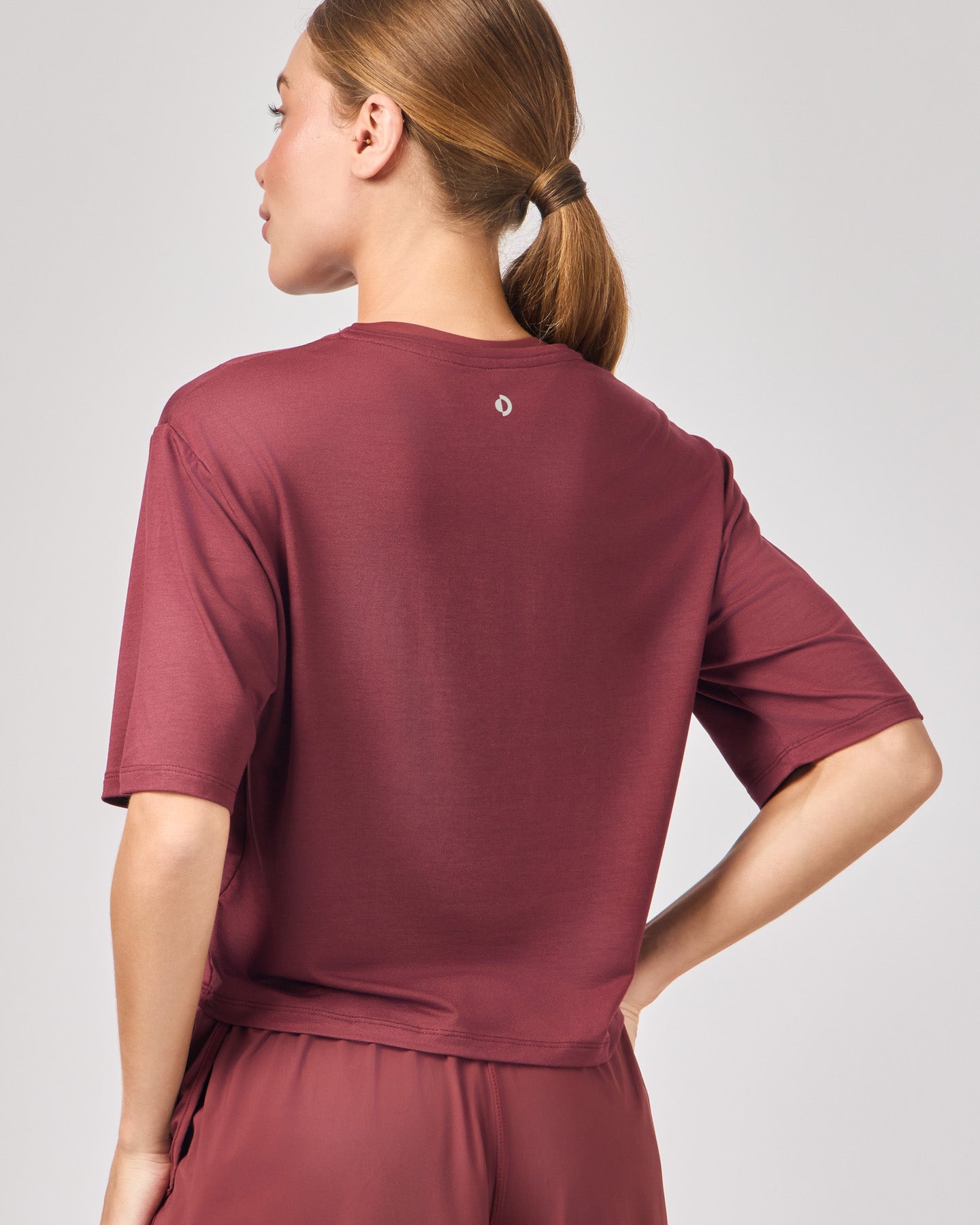 Cropped Modal Alongado - Merlot