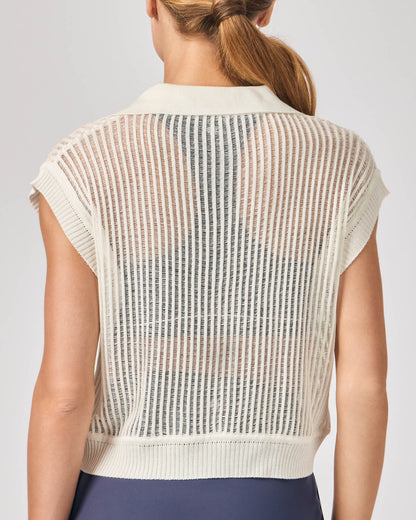 Polo Tricot - Off White