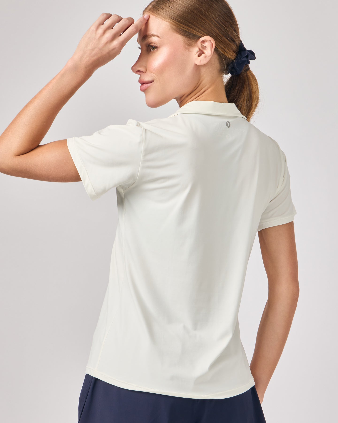 Polo Dry Fit com Zíper - Off White
