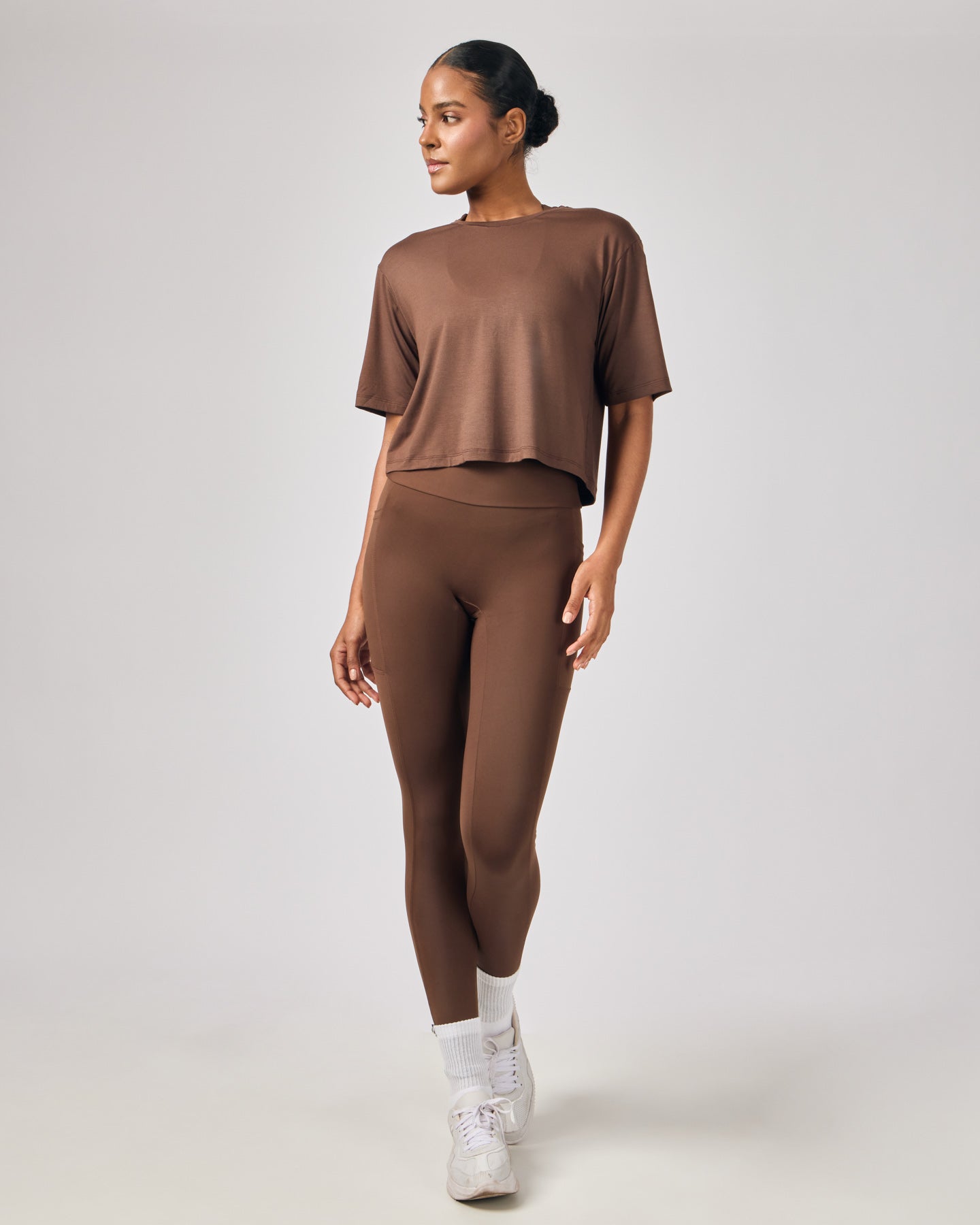 Cropped Modal Alongado - Café Torrado