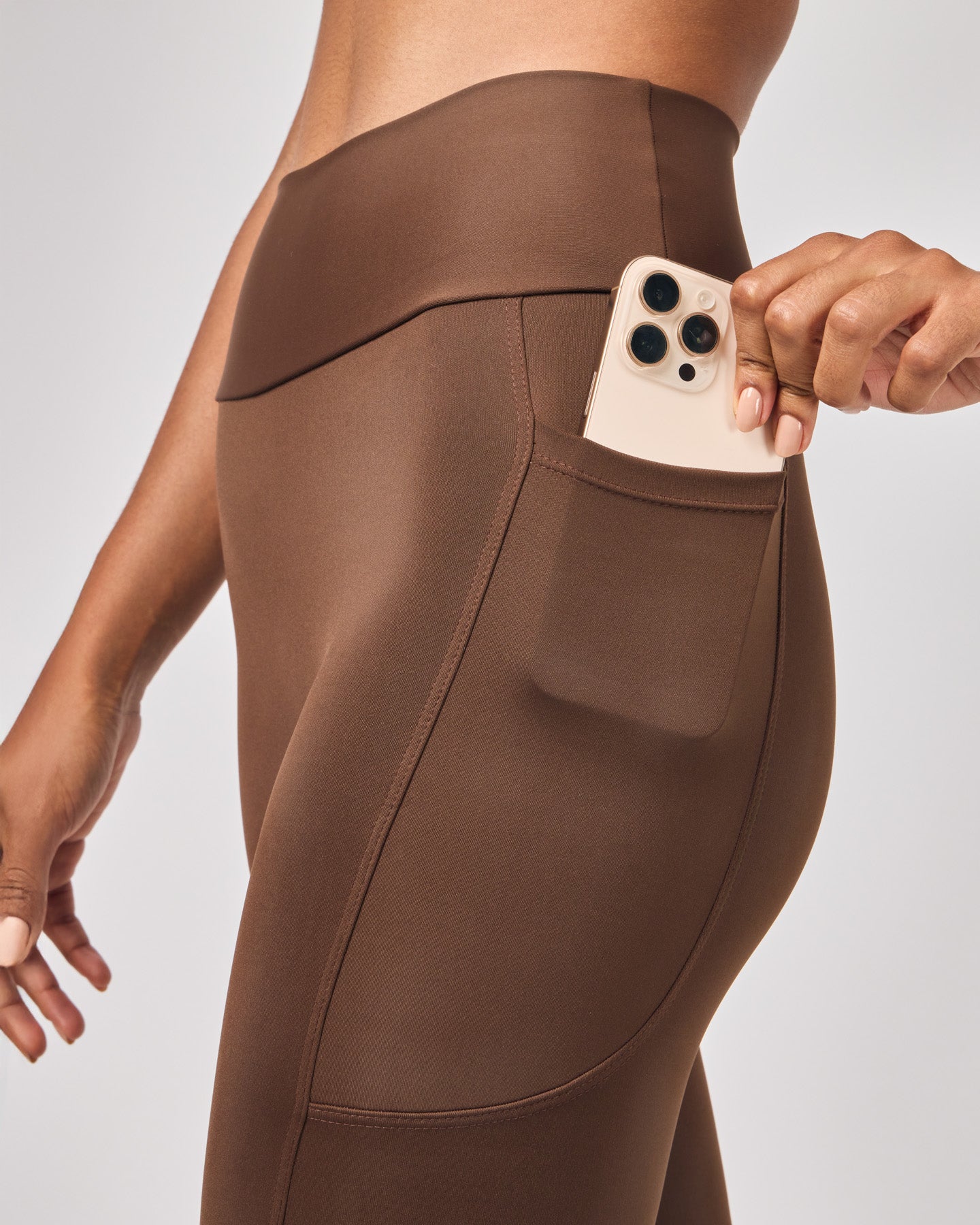 Calça Legging Performance - Café Torrado