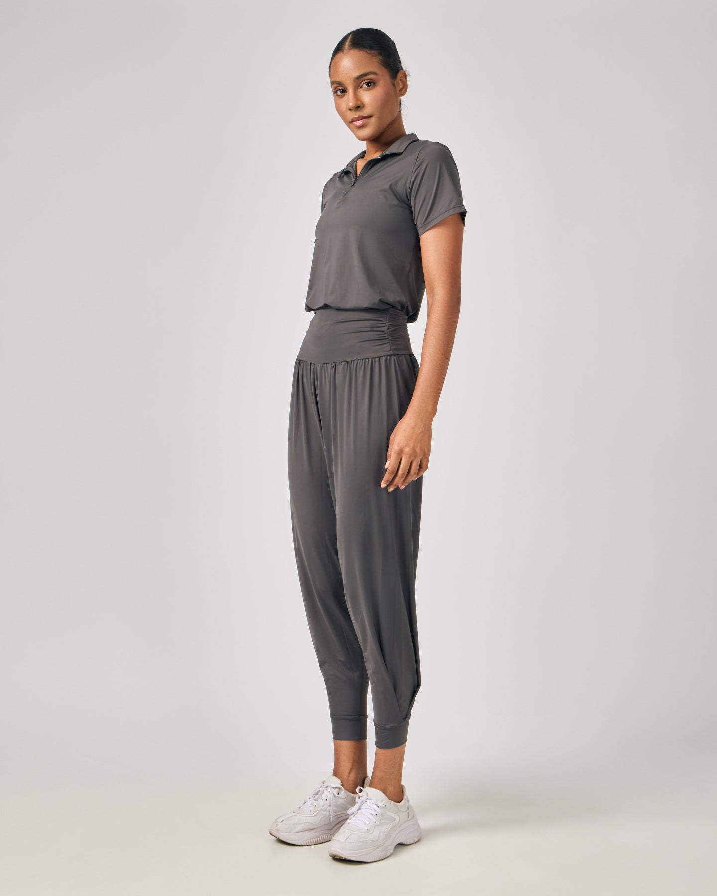 Calça Yogi Punho - Cinza Chumbo