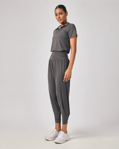 Calça Yogi Punho - Cinza Chumbo