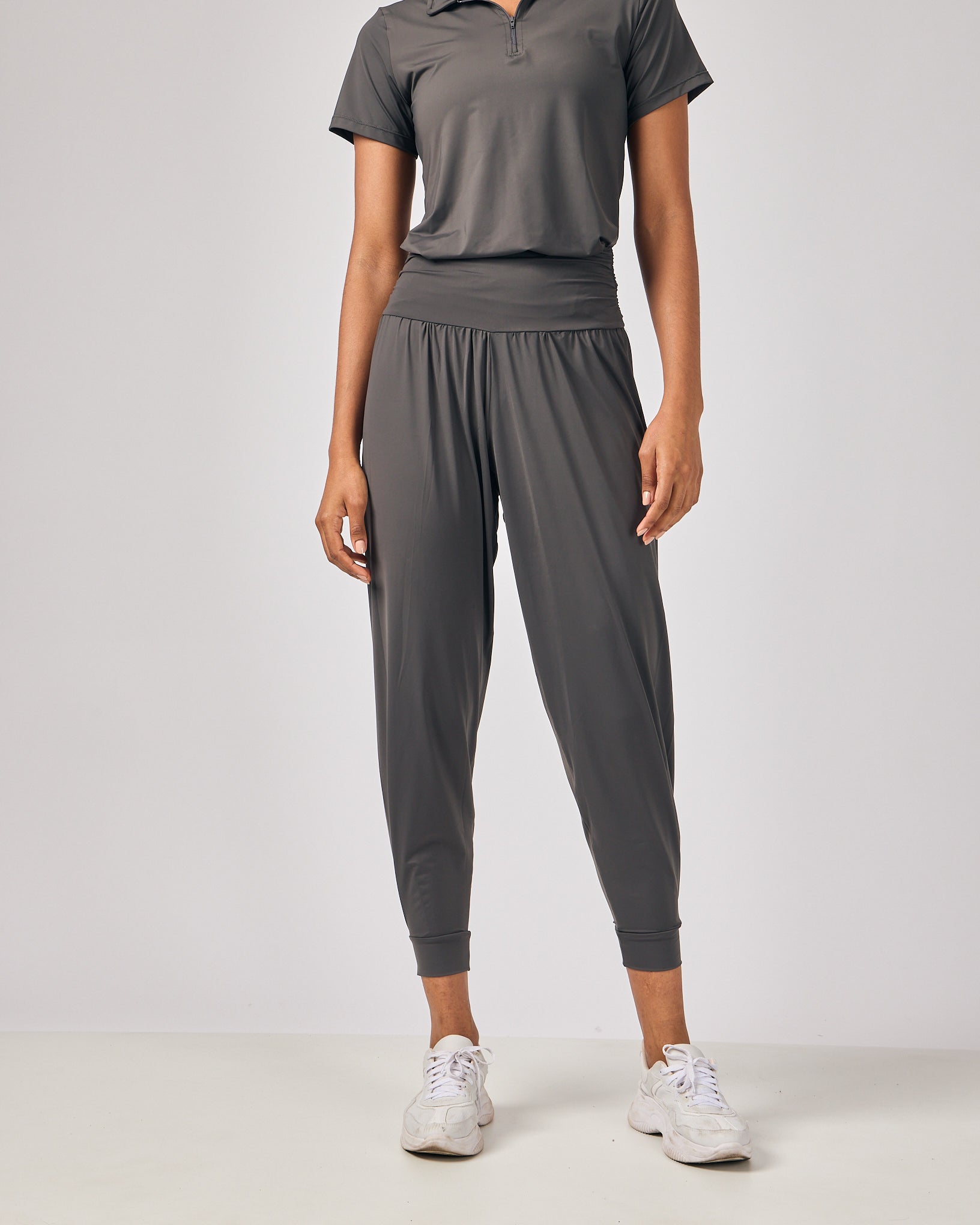 Calça Yogi Punho - Cinza Chumbo