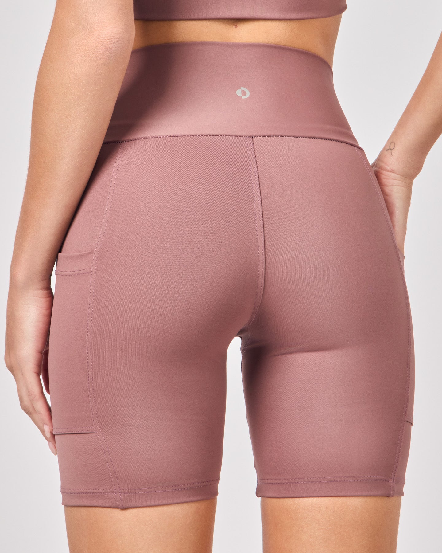 Shorts Biker Longo - Mauve