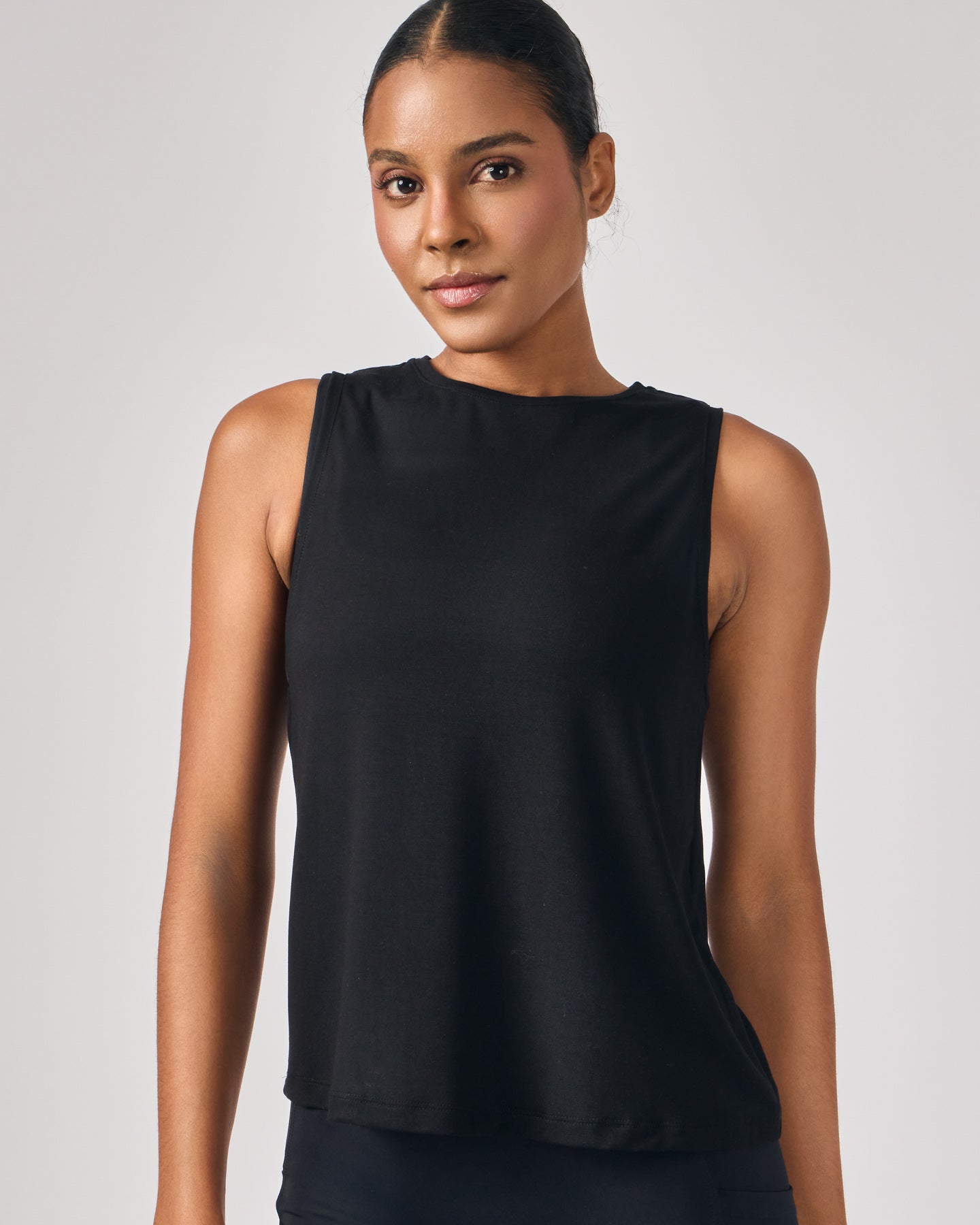 Regata Modal Alongada - Preto