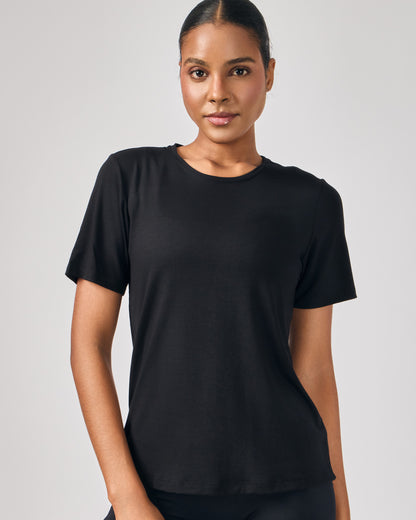 Blusa Basic Modal - Preto