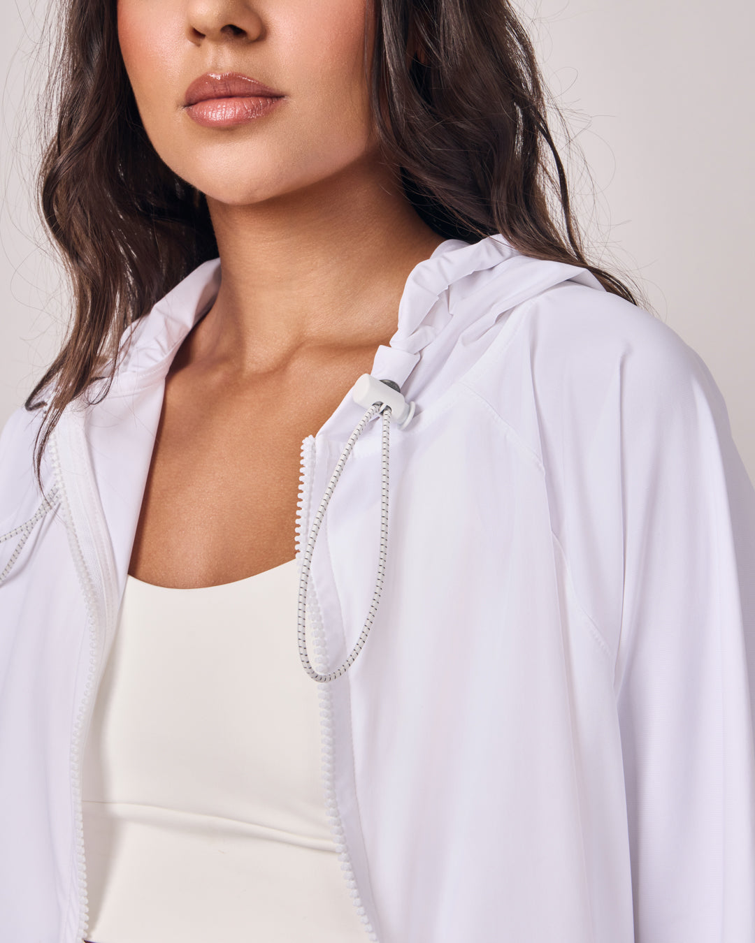 Jaqueta Corta Vento Tech - Branco