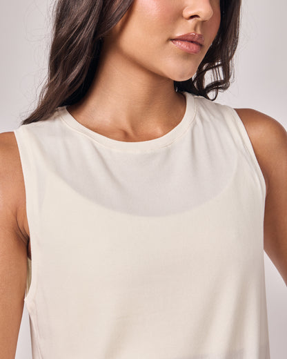 Regata Modal Texture  - Off White