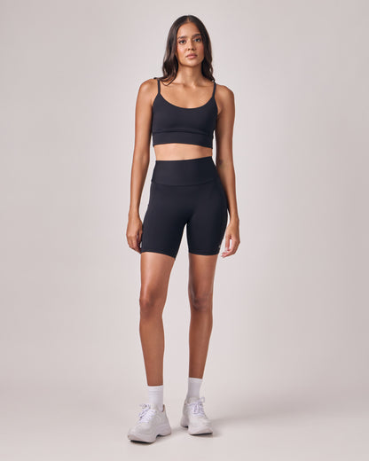 Shorts Biker Longo - Preto