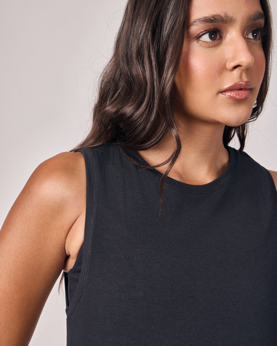 Regata Modal Texture - Preto