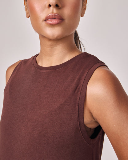 Regata Modal Texture -  Chocolate