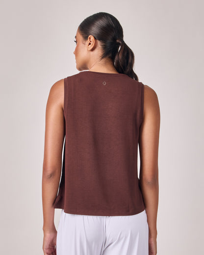 Regata Modal Texture -  Chocolate