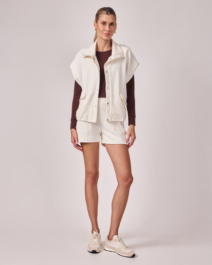 Colete Oversized Casual - Off White