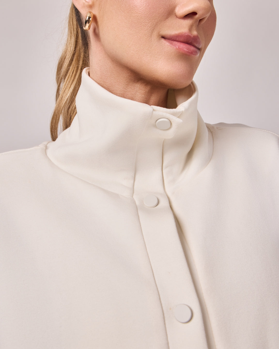 Colete Oversized Casual - Off White