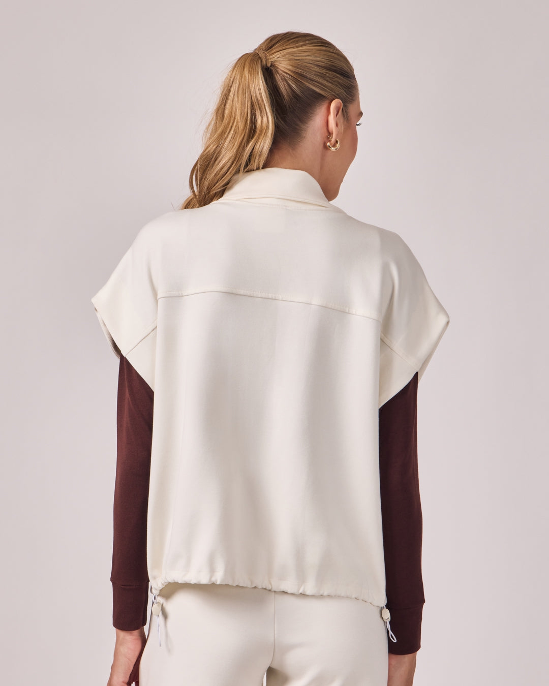 Colete Oversized Casual - Off White