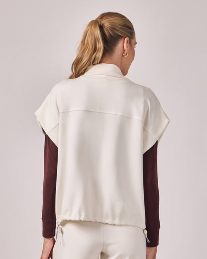 Colete Oversized Casual - Off White