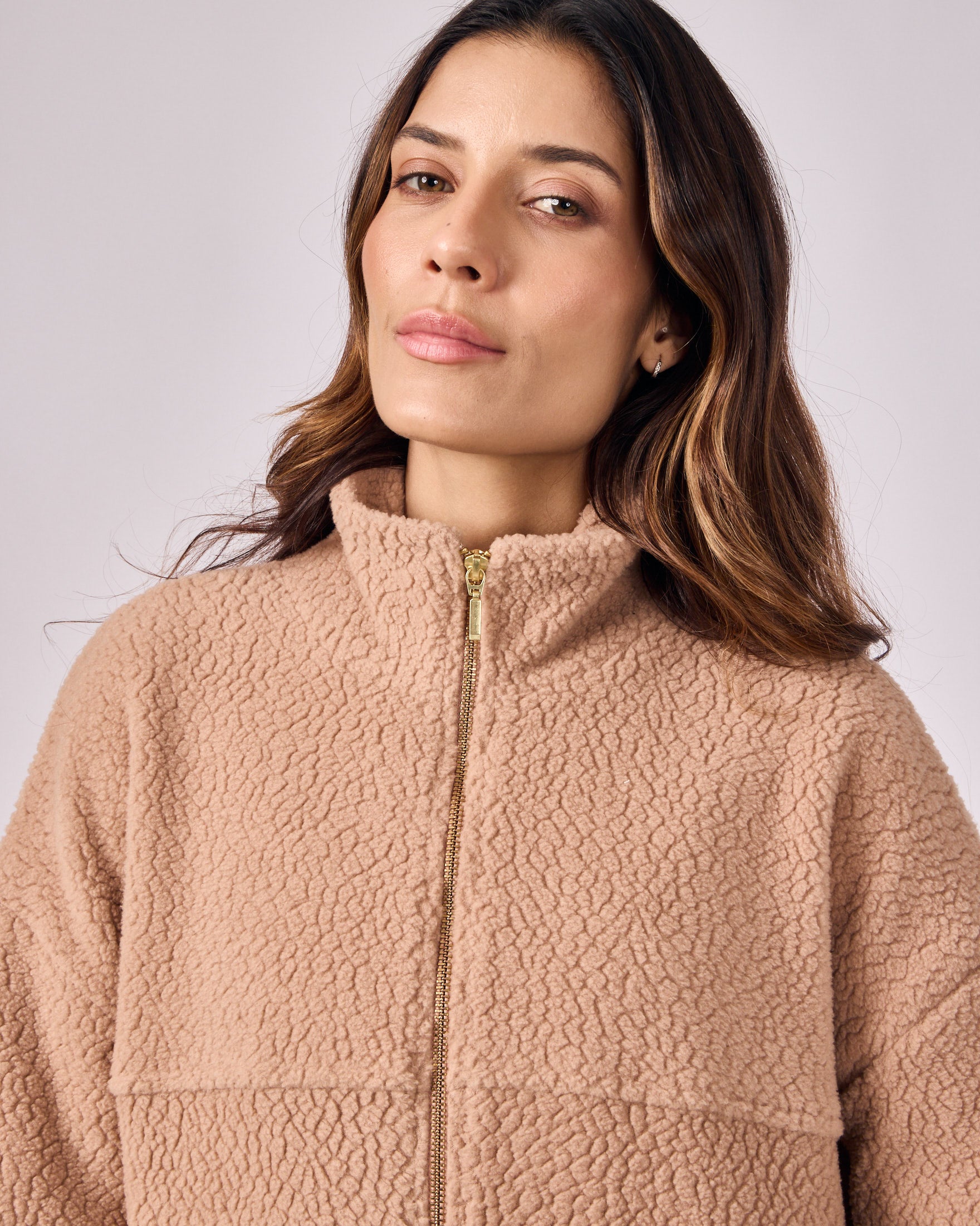 Casaco Sherpa - Bege