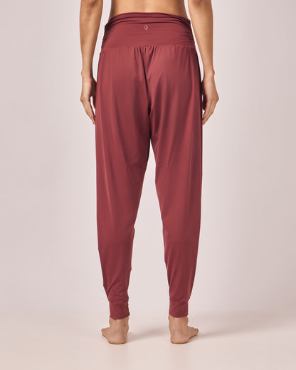 Calça Yogi Punho - Merlot