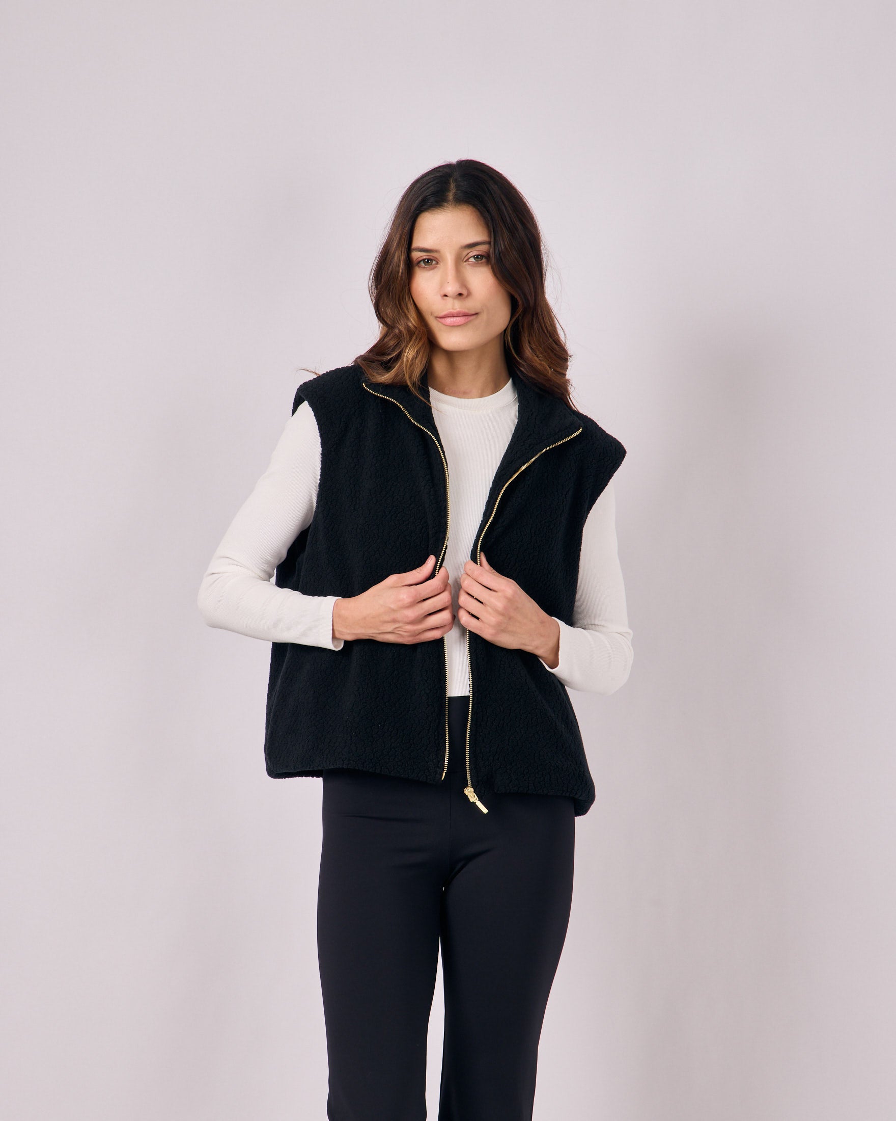 Colete Sherpa - Preto