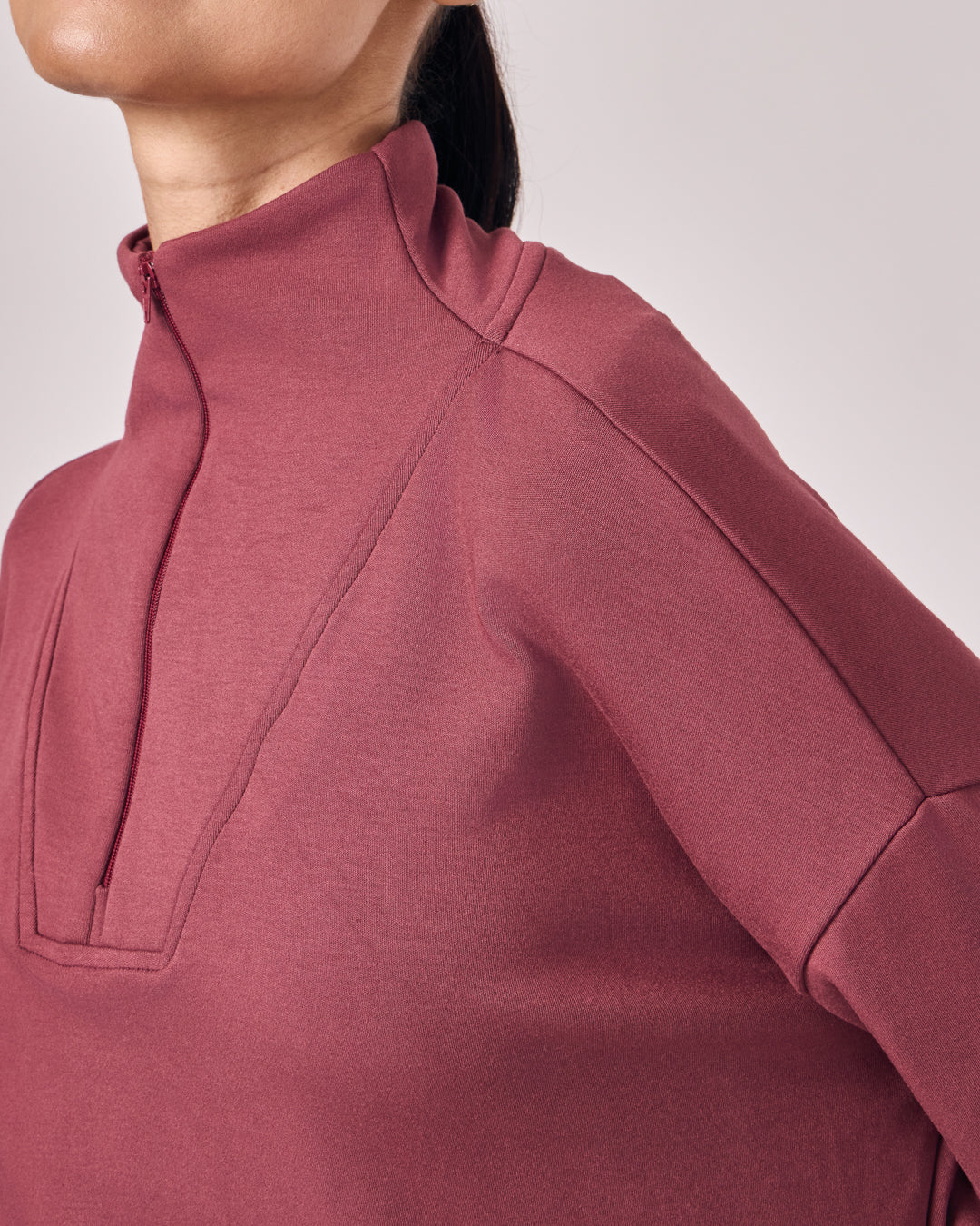 Casaco Casual - Merlot