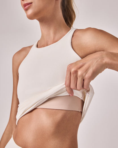 Regata Nadador Rib - Off White
