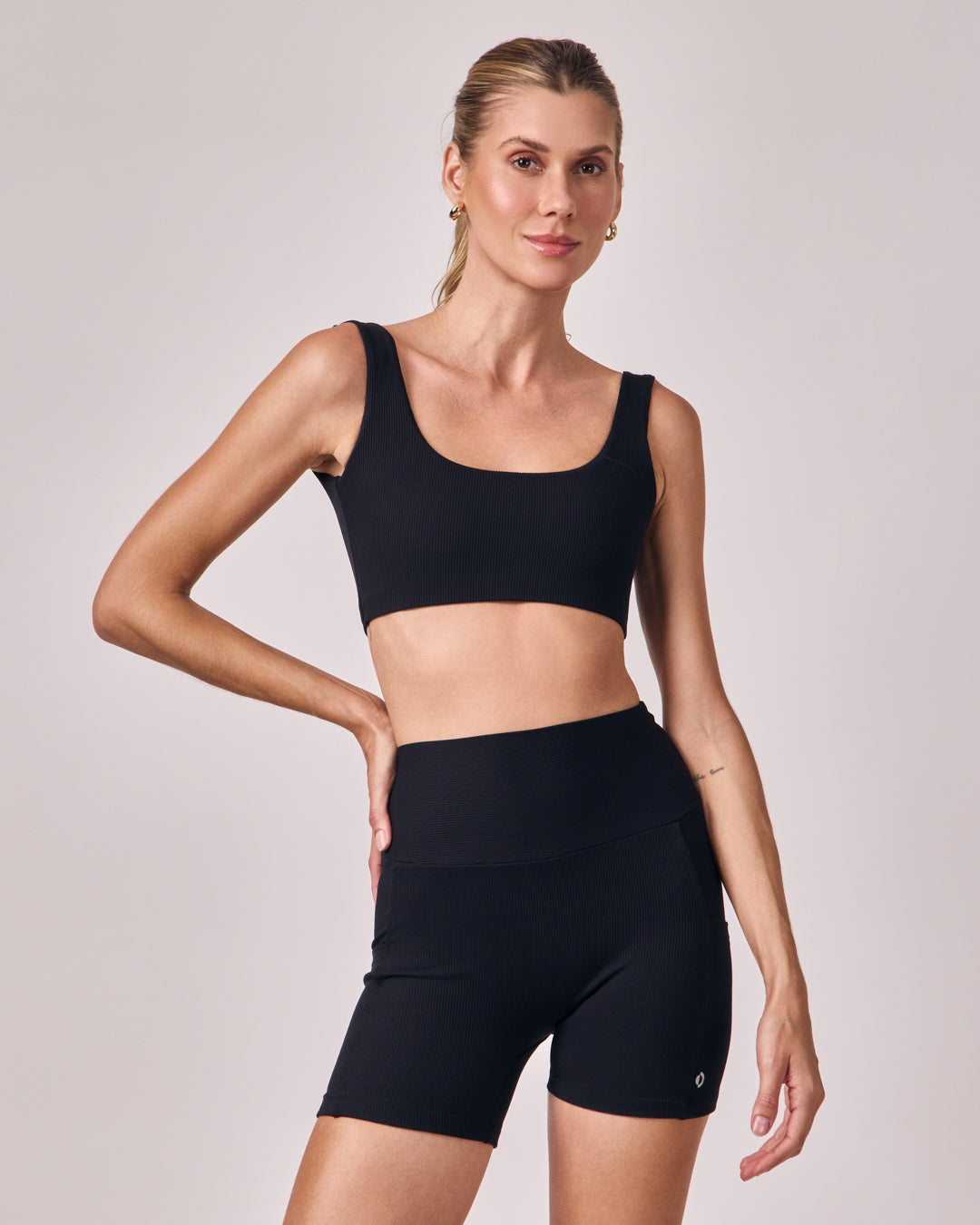 Top Basic Rib - Preto