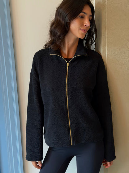 Casaco Sherpa - Preto