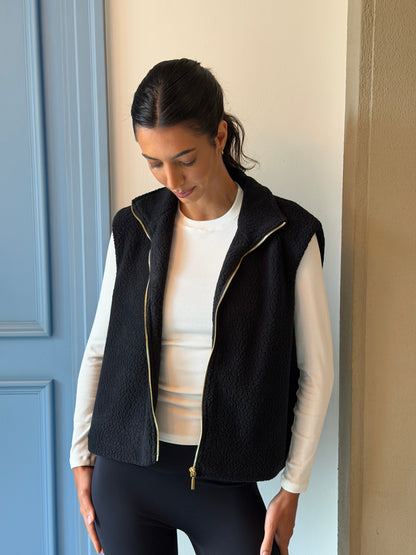 Colete Sherpa - Preto
