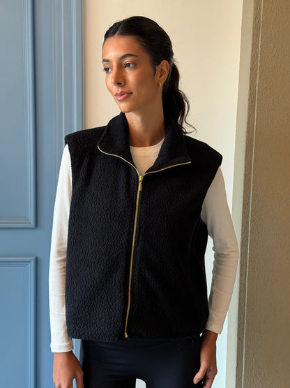 Colete Sherpa - Preto
