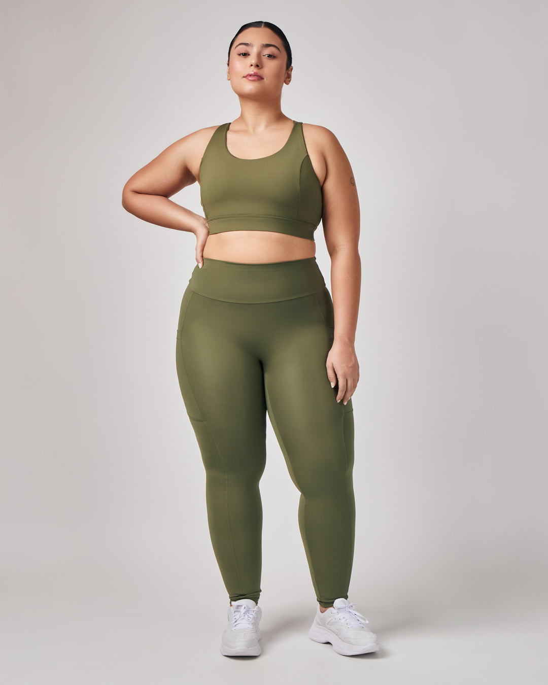 Calça Legging Performance - Verde Oliva