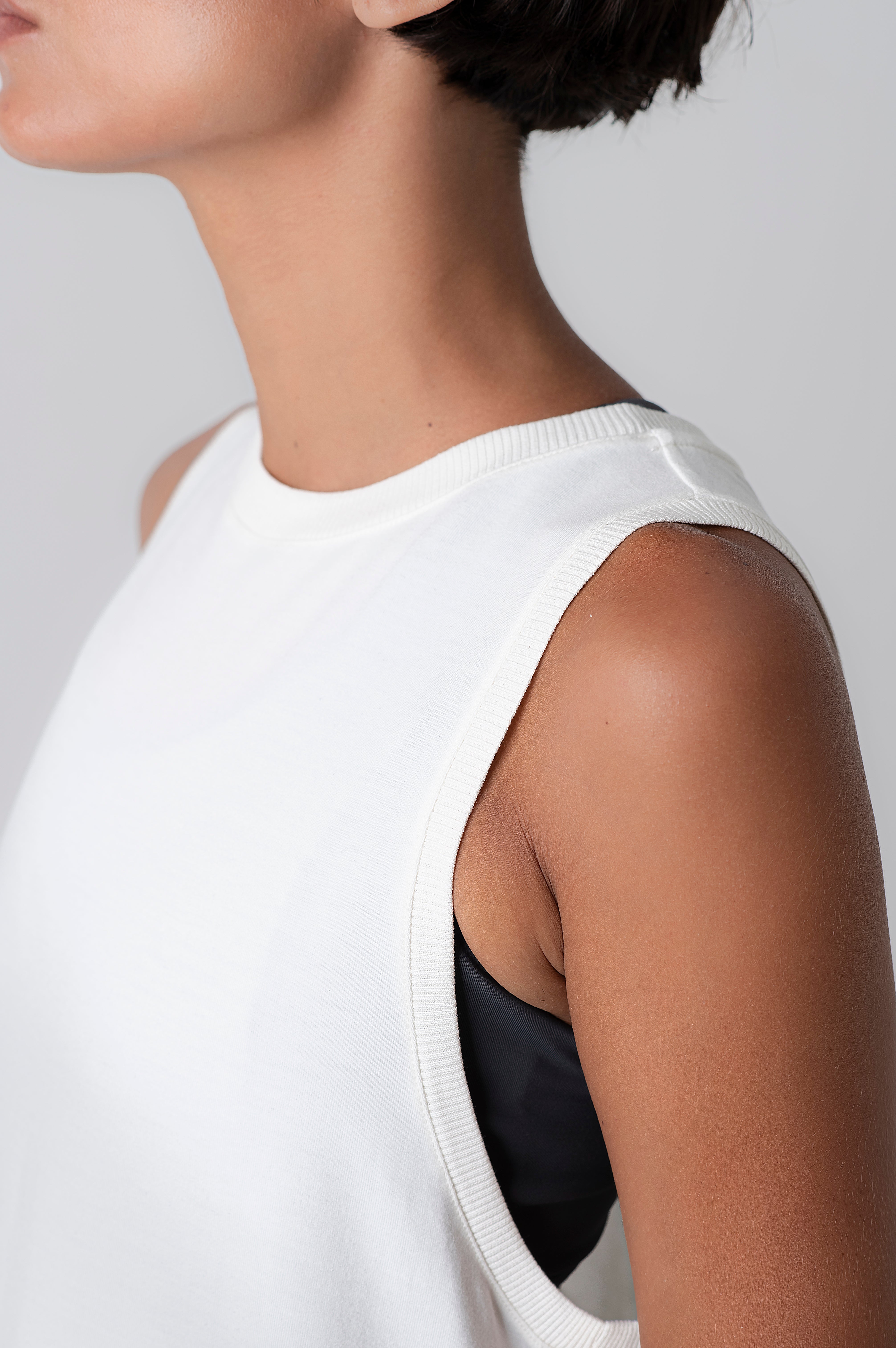 Regata Modal Alongada Ribana - Off White
