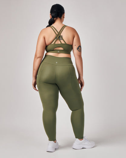 Calça Legging Performance - Verde Oliva